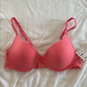 Frederick's of Hollywood Pink Lace Bra Intimates
